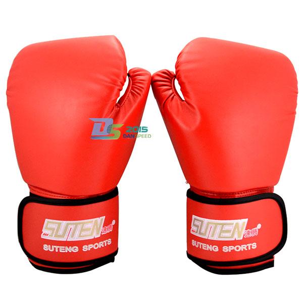 2016 New MMA Red Sparring Grappling Muay Thai Training Free Combat Mitts Boxing Gloves