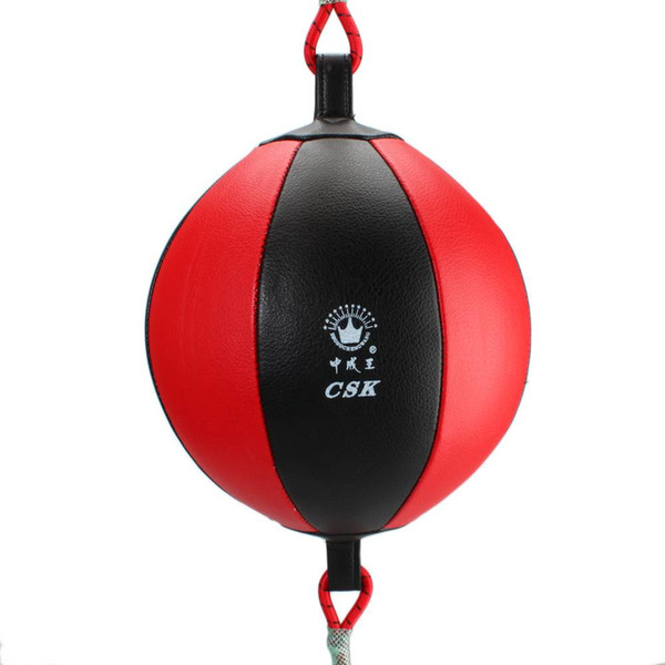 Speed Ball Boxing Training Ball Hanging Ropes Red Black