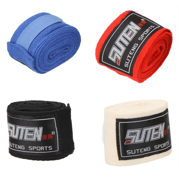 2pcs/roll Width 5cm Length 2.5M 100% Cotton Sports Strap Sanda Muay Thai MMA Taekwondo Boxing Bandage Hand Wraps