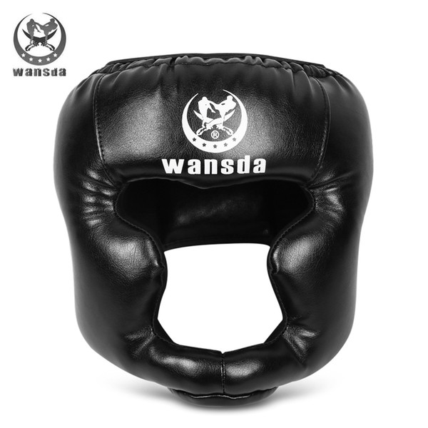 Closed type boxing head guard boxing helmet Sparring helmet MMA Muay Thai kickboxing brace kickboxing Head protect gear