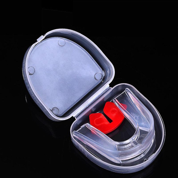 1PC New Double Side Mouthguard Teeth Protect Tool for Boxing MMA Football Teeth Boxing Gum Shield Sports Teeth Protector