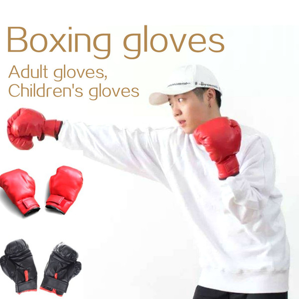 (A382X) Boxing Gloves Grappling Training Punching Fighting Mitts Muay Thai Fighting New