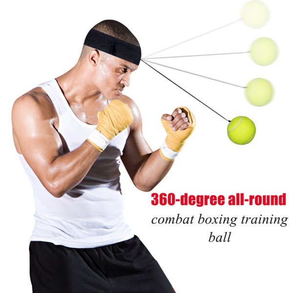 Boksen Reflex Snelheid Punch Bal MMA Sanda Boxer Verhogen Reactiekracht Hand Oog Decompressie Reflex Boksen Punch Training Ballen