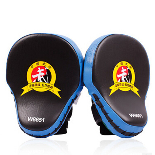 2pcs/lot New Hand Target MMA Focus Punch Pad Boxing Training Gloves Mitts Karate Muay Thai Kick Fighting Yellow Red Blue Fitness