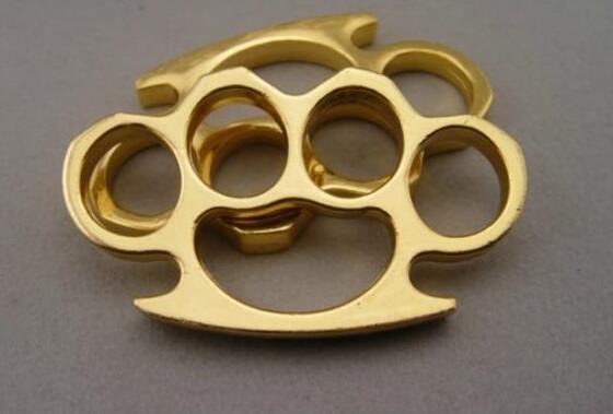 2018 Brand New STEEL BRASS KNUCKLES KNUCKLE DUSTER Self Defense Protective Gear Free shipping