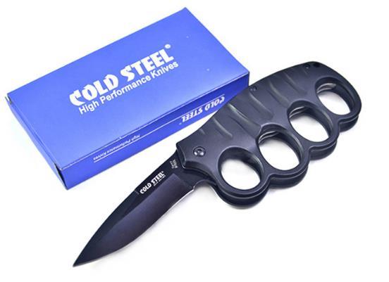 2018 fashion black steel knuckle knives, Brass knuckle knife, Knuckle dusters,folding blade boxing Protective Gear