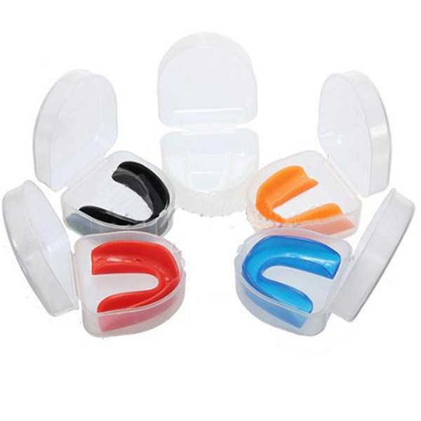 1 Set Adult Mouthguard Mouth Guard Teeth Protect For Boxing Football Basketball Karate Muay Thai Safety Protection Hot Sell