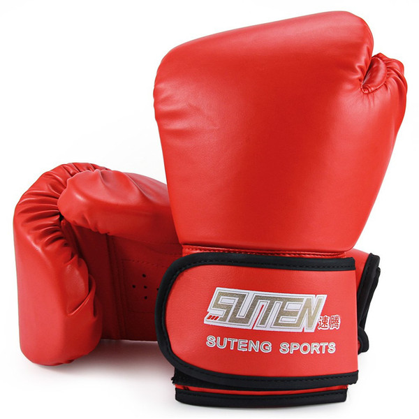 1 Pair PU Soft Foam Rubber Boxing Gloves Kickboxing MMA Training Sandbag Fighting Sandbag two-layer foam