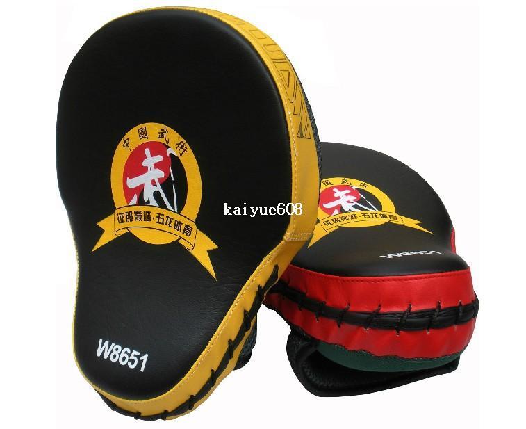 2pieces/lot ! Muay Thai MMA Boxing Gloves Sandbag Punch Pads Hand Target Focus Training Circular Mitts for Kick Fighting