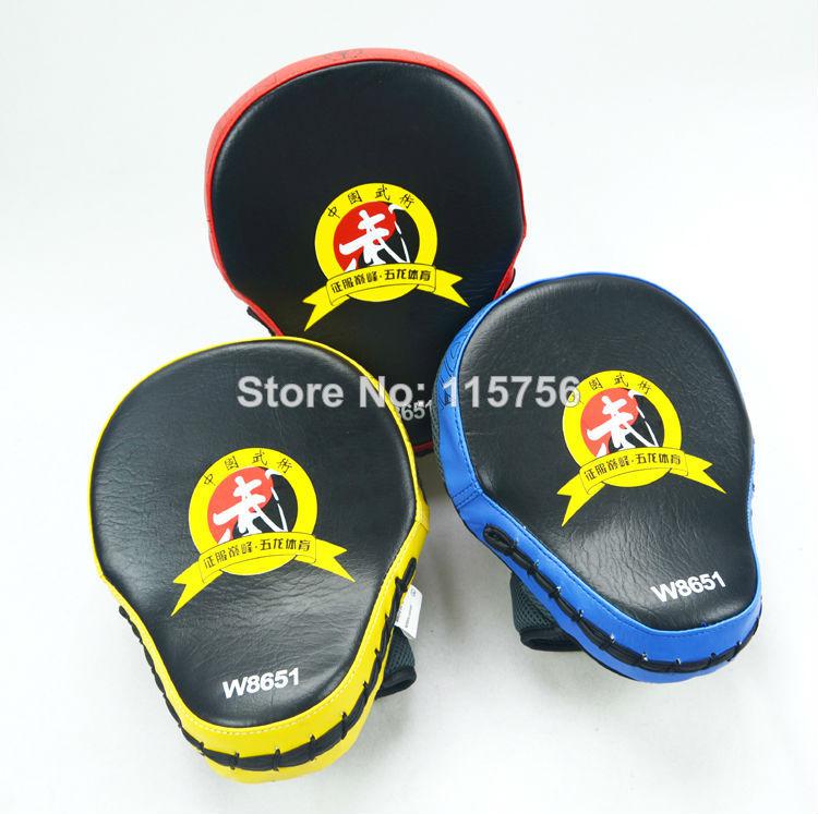 2pieces/lot ! Muay Thai MMA Boxing Gloves Sandbag Punch Pads Hand Target Focus Training Circular Mitts for Kick Fighting