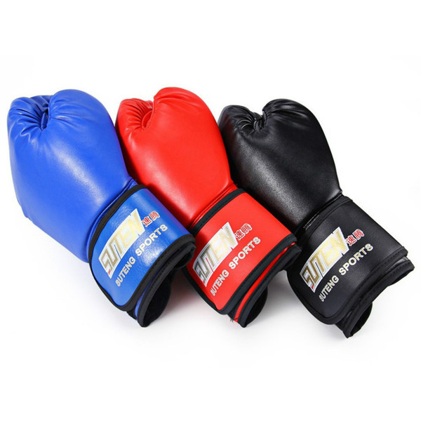 Designer-1 Pair PU Soft Foam Rubber Boxing Gloves Kickboxing MMA Training Sandbag Fighting Sandbag two-layer foam