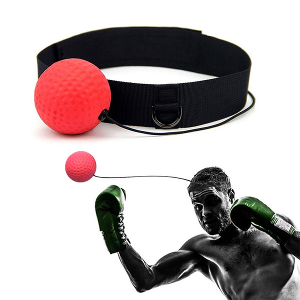 Reaction Speed Fight Ball Elastic Line Training Boxing Balls Adjustable Head Band Decompression Reflex Boxing Punch 2019