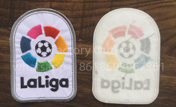 Embroidery New La Liga LFP patch football Print patches badges,Soccer Hot Patch Badges