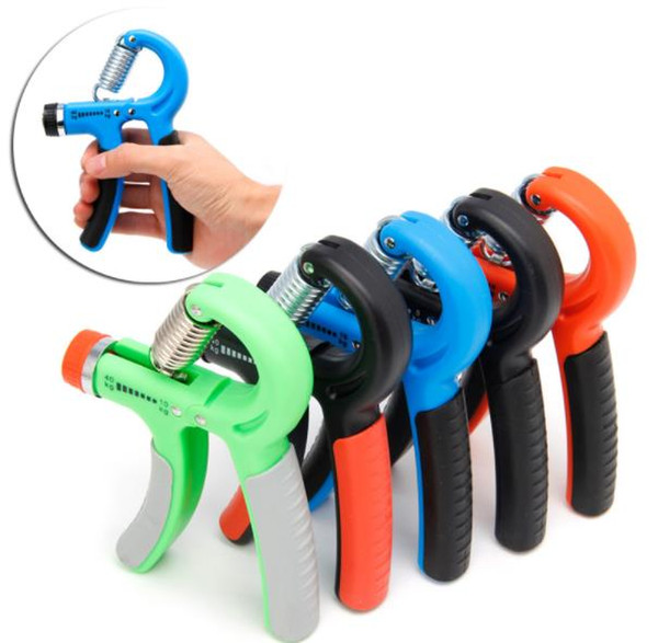 Hot R Type Gripper Smart Counting Adjustable Hand Grips Finger Gripping Trainer Exerciser Wrist Muscle Power Training Tool 10-60kg