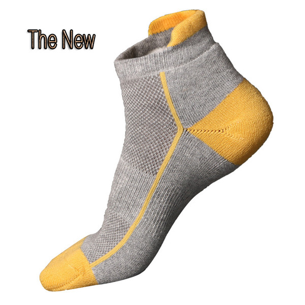 Autumn and winter new mid-calf length sock men's foot soles cotton socks chaussette sport cotton socks chaussette homme sport socks