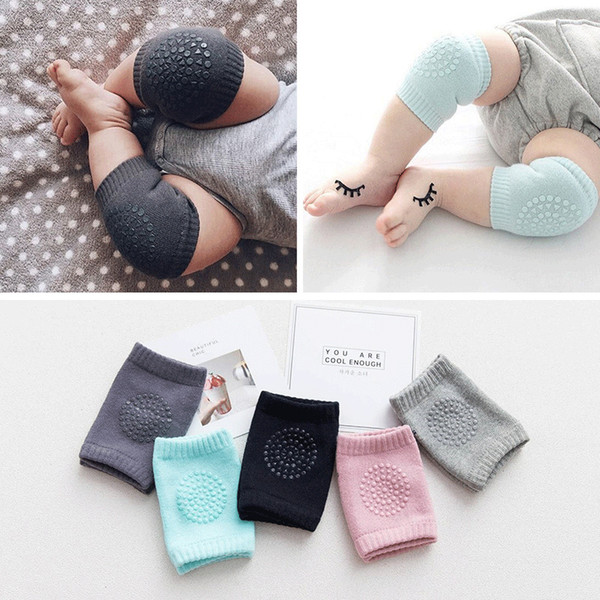 Winter Baby Knee Protector Leg Warmer Terry Leggings Anti-Slip Baby Cotton Socks Terry Warmer For Four Season Crawling protector