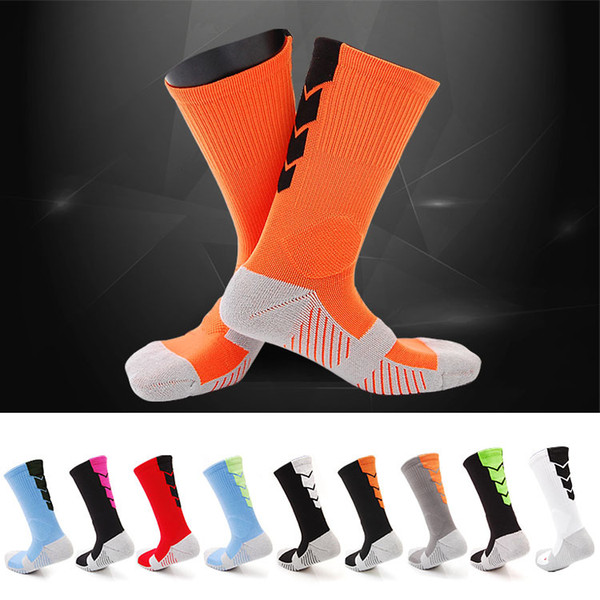 Wholesale short press pressure socks breathable pull hair running sports compression socks anti-skid basketball elite socks DHL