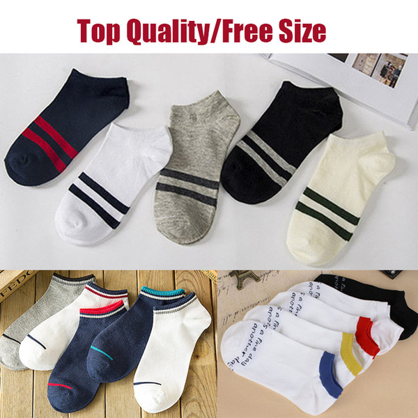 High Quality Women And Man Short Sports Socks Boat Ankle Sock Skateboard Professional Comfortable Sock In Stock DHL Fast Shipping