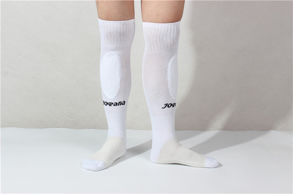 New High-end White Socks Long Tube Moisture Non-slip Knee Knee Men's Sports Socks For Mens Football Sock In Stock Fast Shipping