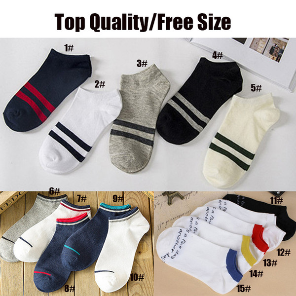 Hot Sale Fashion Sports Scoks Women And Man Short Sports Socks Boat Ankle Sock Skateboard Sock In Stock DHL Fast Shipping