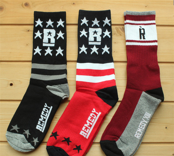 New Arrival Men's Cotton Socks Lovers Hiphop Sports Skateboard Sockings Hip-POP Socks Skateboard Men Women Sock In Stock Fast Shipping