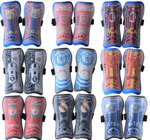 1 Pair Utility Competition Soccer Shin Guard Pads Shinguard Protector Outdoor Sports Cycling Professional football club Leg Safety Knee Pads