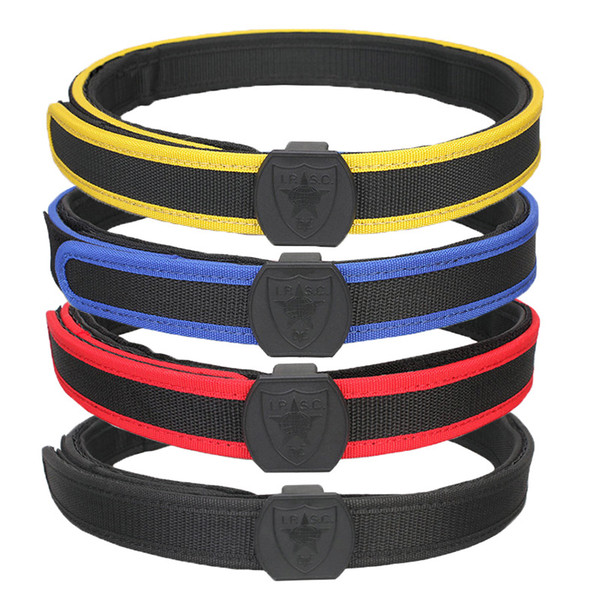 SINAIRSOFT IPSC Special Belt Waist Support Adjustable Paintball Molle Army Emerson Tactical Belts Black Red Blue Yellow