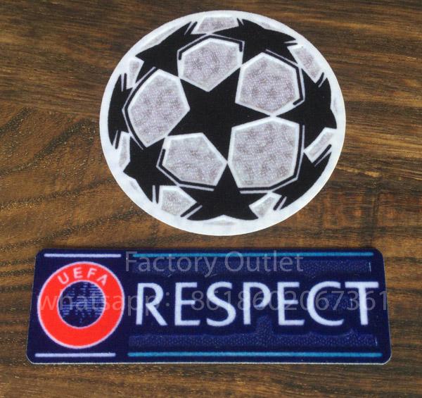 Champion League respect ucl Soccer patch badge