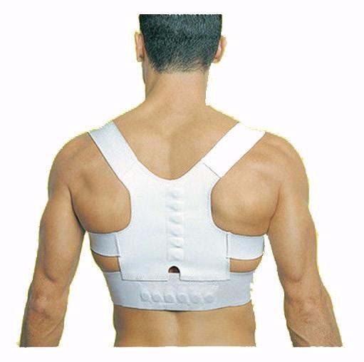 2019 best price Medical Orthosis Corset Back Brace Posture Correction Shoulder Brace Sport Magnetic Posture upper Back Support Corrector