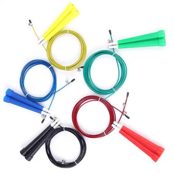 Steel Wire Skipping Skip Adjustable Jump Rope Crossfit Fitnesss Equimpment Exercise Workout 3 Meters 9 Colors 2502089