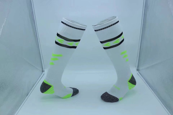 Men's Soccer Socks Of High Quality Thick Towel Bottom Football Stockings Above Knee Tube Durable Stockings Youth's Sports Socks