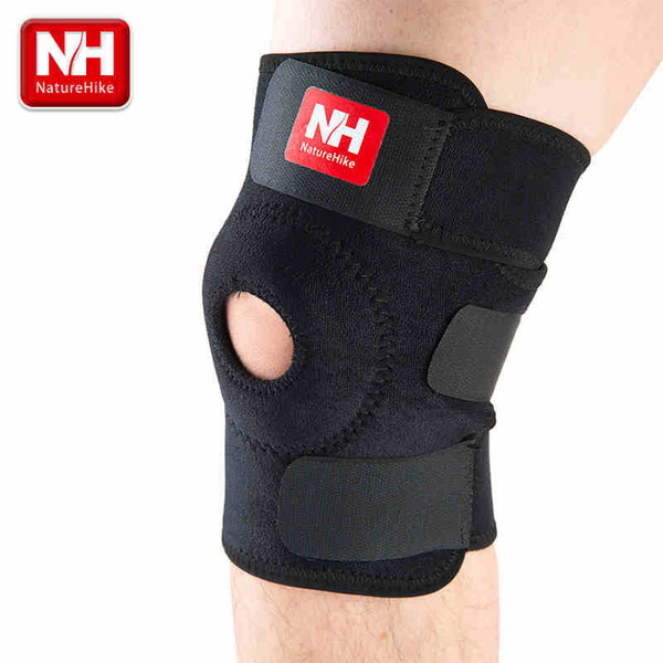 High quality fashion football basketball volleyball black durable knee shin protector guard pad pads kneepad -NatureHike