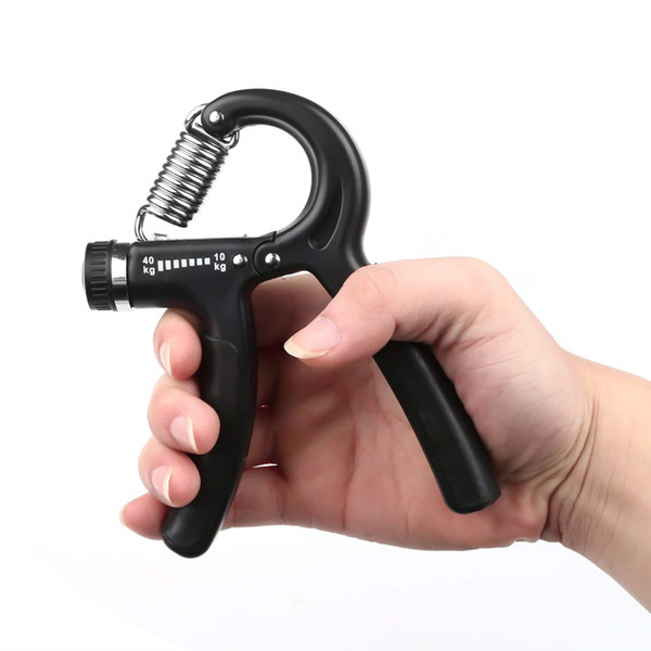 Hand Grip Strengthener Workout Hand Exerciser Strength Trainer Easy Setting Adjustable Resistance Range Non-Slip