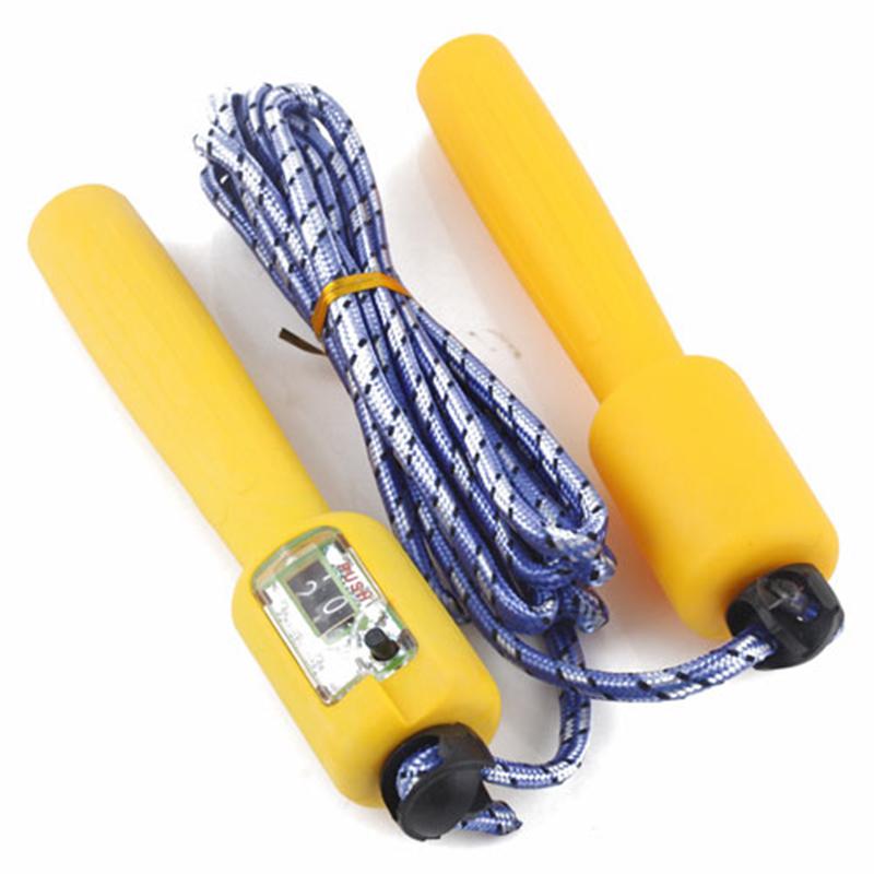 Factory direct --- plastic handle, counting Timer Jump rope skipping, skipping school exercise supplies, dandys