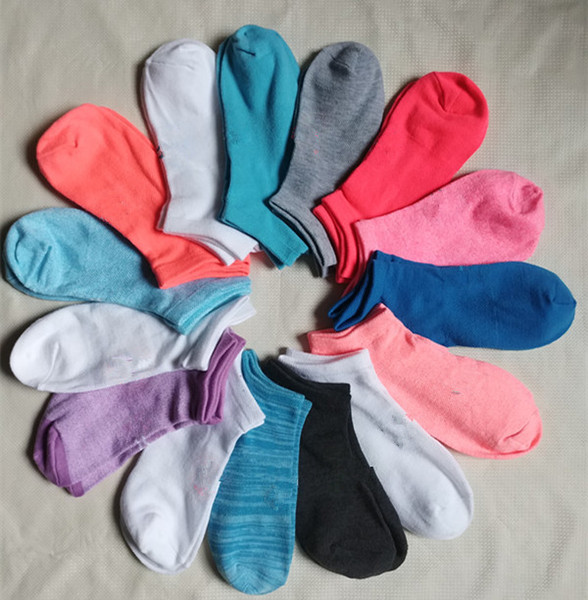 10 pairs/lot brand sport socks men and wome ankle socks quick dry summer short socks cotton high quality mix color basketball running