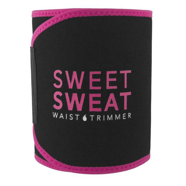 Sweet Sweat Premium Waist Trimmer Men Women Belt Slimmer Exercise Ab Waist Wrap with color retail box