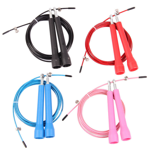 3 METERS Ultra Speed Original Cable Wire Skipping Skip Adjustable Jump Rope Crossfit home gym fitness crossfit jump rope