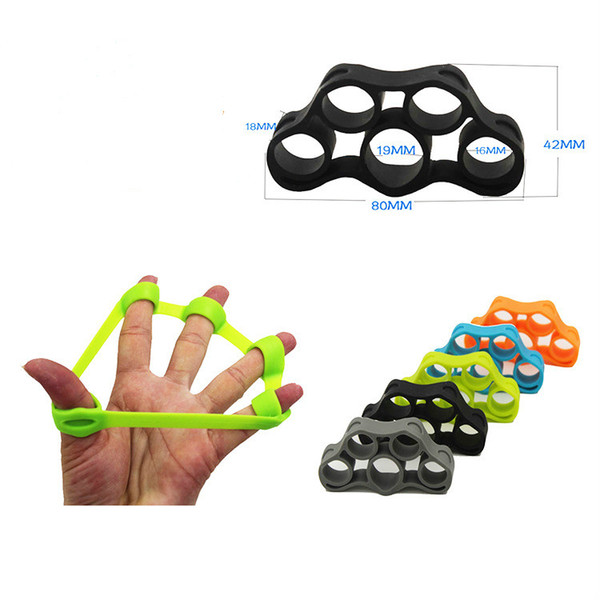 Silicone finger tension ring finger rehabilitation training device mouse hand preventive exercise device