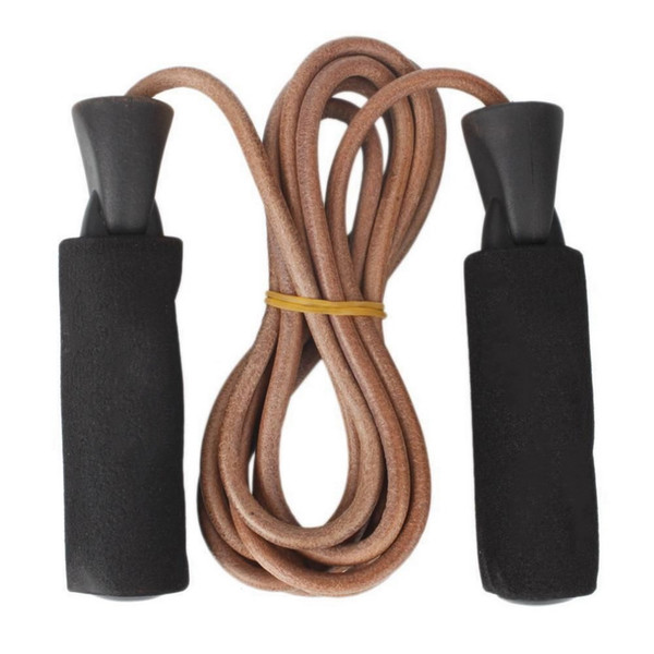 Leather Speed Skipping Jump Rope Adjustable For Gym Lose Weight Exercise popular hot sale free shipping