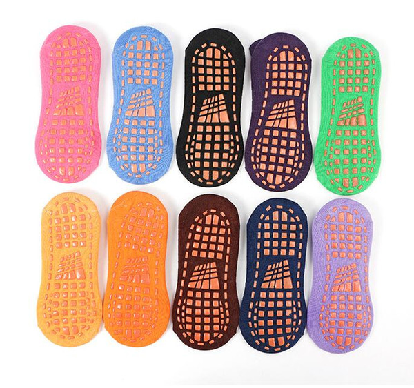 summer Floor Non-slip Socks Bouncing Trampoline Socks infant Antiskid prewalker kids jumping stocking for 1-4years baby silica gel socks