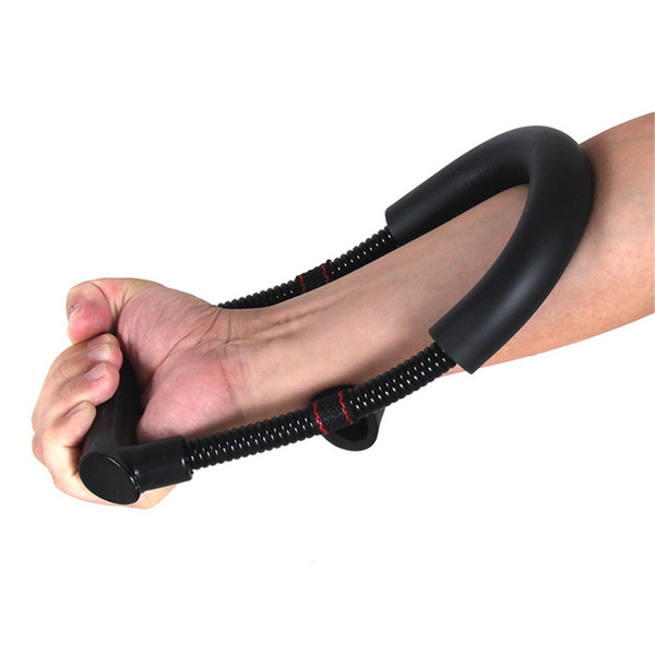 High Quality Durable Power Wrist Hand Grip Device Fitness Power Exercise Clamp Muscle Strength Force Tools For adult gym Black