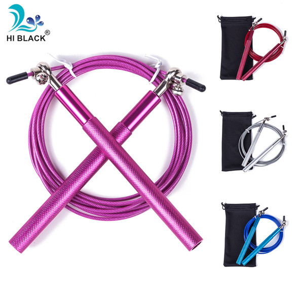 Adjustable 3m Jump Rope Corda Crossfit Sports Gym Single Skipping Speed Rope Fitness Exercise Equipment Aluminum Handles