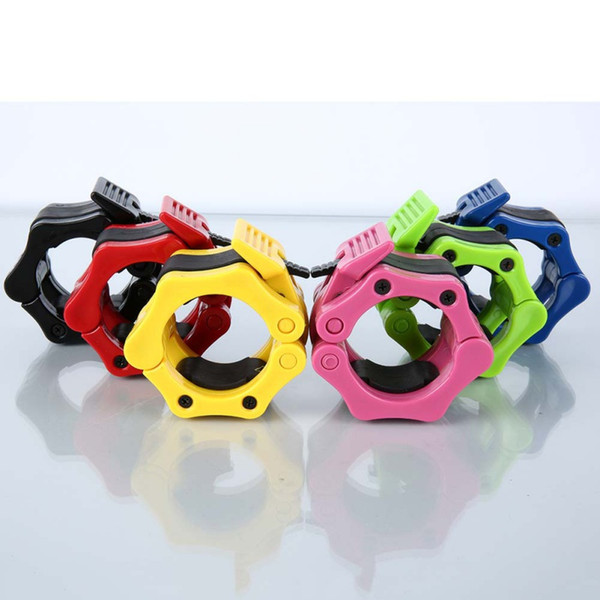 50MM Musculation Crossfit Dumbbells Barbell Clamps Collars Lock Buckle 1 pairs