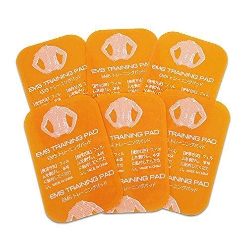 EMS Training Gel Pad Replacement for MTG SIXPAD ABS Fit high conductivity gel sheet Transparent sealed bag - Set of 6 Gel Pad