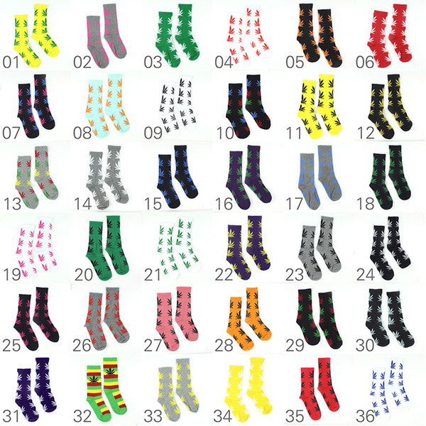 36 Color Sports Socks Men Women Boat Socks High Quality Cotton Skateboard Hiphop Basketball Stockings Unisex Free Shipping WX-S21