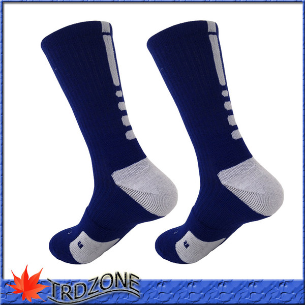 New athletic summer style 2016 Men socks elite socks men long running sock terry basketball socks prince men sport