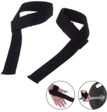 1 Pair/Lot Weight Lifting Hand Wrist Bar Support Strap Brace Support Gym Straps Weight Lifting Wrap Belt Body Building Grip Gloves