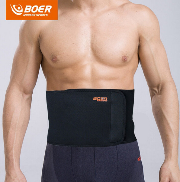 BOER Sport Breathable Adjustable Waist Back Belt Support Lumbar Band Protective Gear Lumbar Band Protective Gear Waist Support