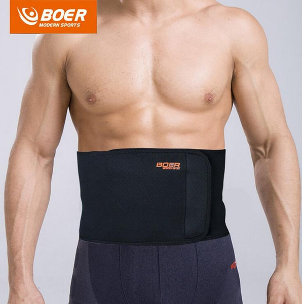 BOER Sport Breathable Adjustable Waist Back Belt Support Lumbar Band Protective Gear Lumbar Band Protective Gear Waist Support