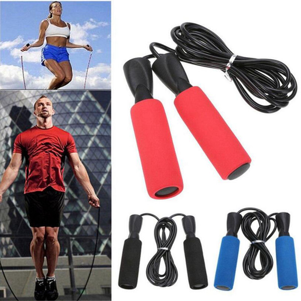 2.8M Jump Rope Boxing Skipping Sponge Aerobic Exercise Bear Speed Fitness Bearing Sports Jump Ropes OOA4984